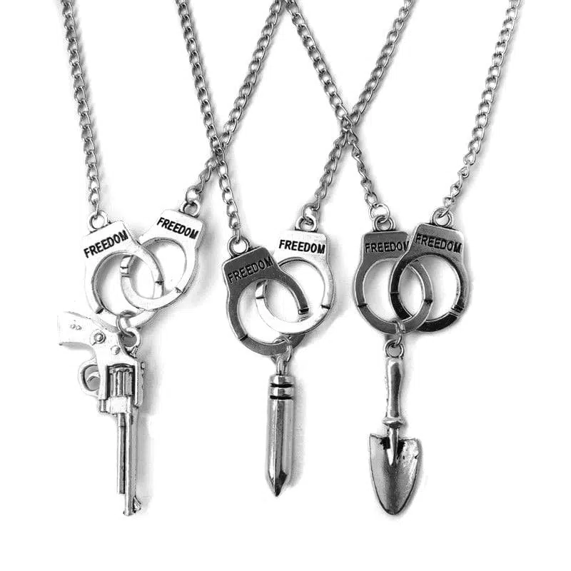 Partners in Crime Best Friend Necklaces