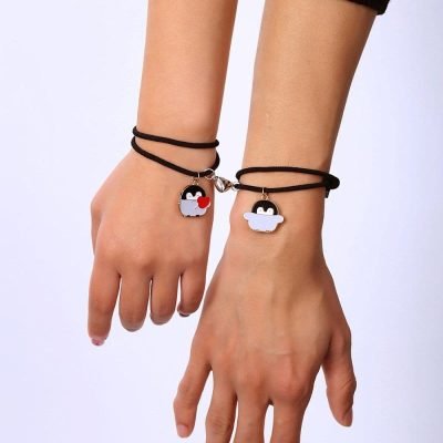 Penguin Couple Bracelet