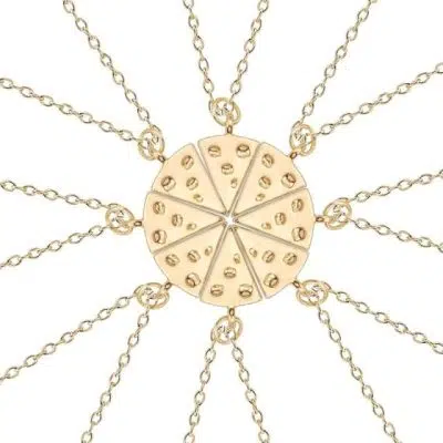 Pizza Friendship Necklace