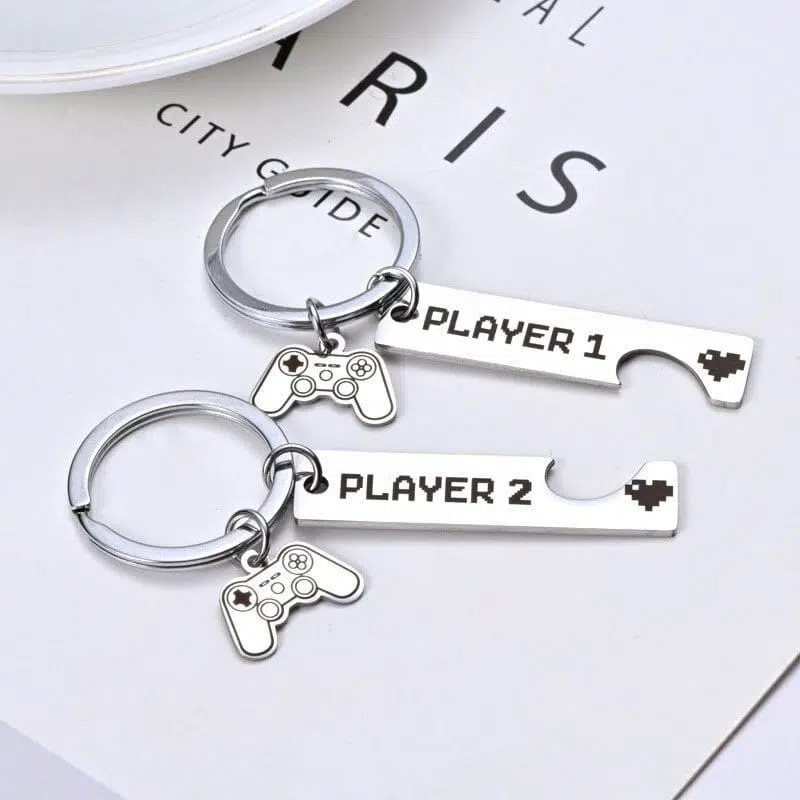 Porte-Clé Geek Couple
