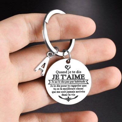 Porte Clé Message Amour