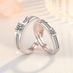 Promise Rings for Couples Silver