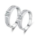 Promise Rings for Couples Silver