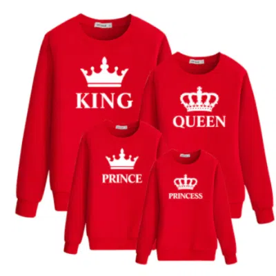 Royal Family Matching Sweaters