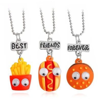 Set of 3 Best Friend Necklaces