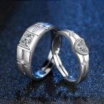 Silver Engagement Rings for Couples