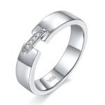 Silver Promise Rings for Couples