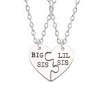 Silver Sister Necklace