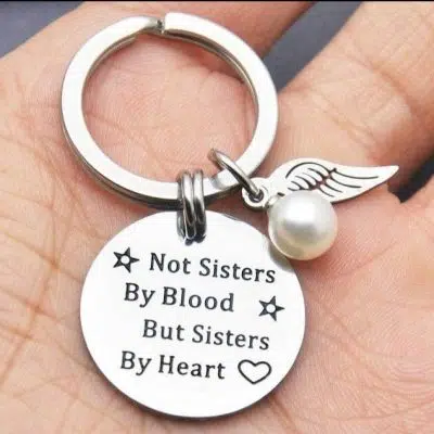 Sister Keychain Engraved