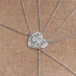 Sister Necklaces for 4