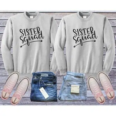 Sister Squad Matching Sweat