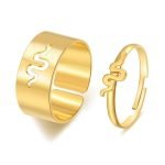 Snake Couple Ring