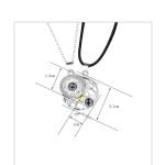 Sun and Moon Necklace Couple