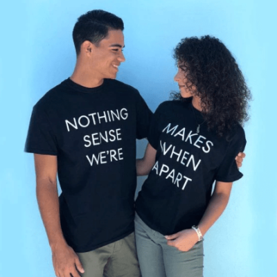 T-shirts set for Couples