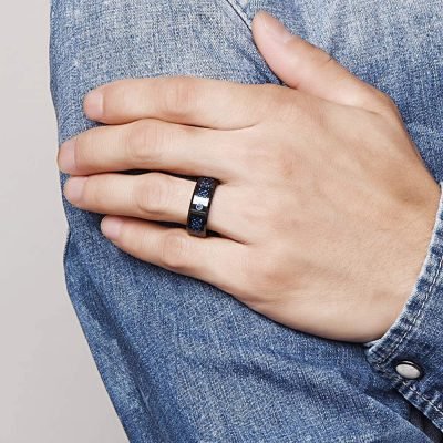 Tungsten Ring for Couples