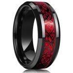 Tungsten Ring for Couples