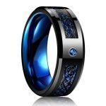 Tungsten Ring for Couples