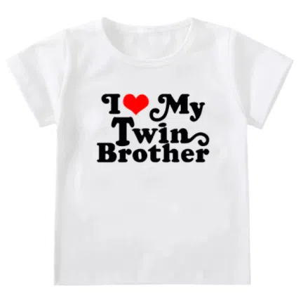 Twin T-Shirt For Brother And Sister