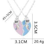 Unicorn Best Friend Necklace