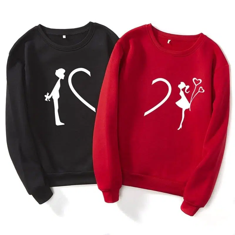 valentine's day sweatshirts for couple