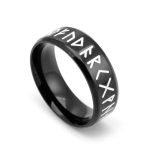 Viking Runes Couple Ring