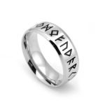 Viking Runes Couple Ring