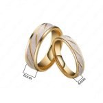 Wedding Ring Set for Couples