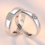 Wedding Silver Couple Ring