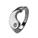 Yin Yang Couple Ring