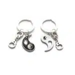 Yin Yang Friendship Keychain