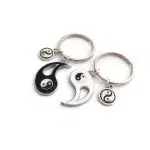 Yin Yang Friendship Keychain