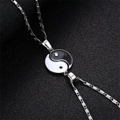 Yin Yang Friendship Necklaces