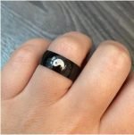 Yin Yang Matching Couple Ring