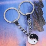 Ying Yang Best Friend Keychain