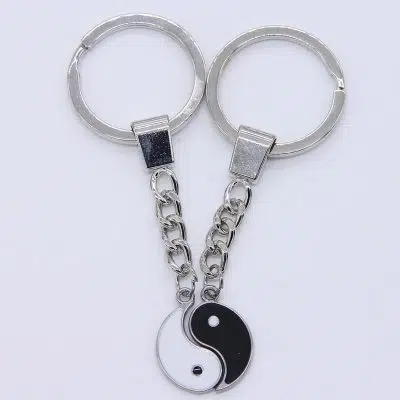 Ying Yang Best Friend Keychain