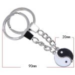 Ying Yang Best Friend Keychain